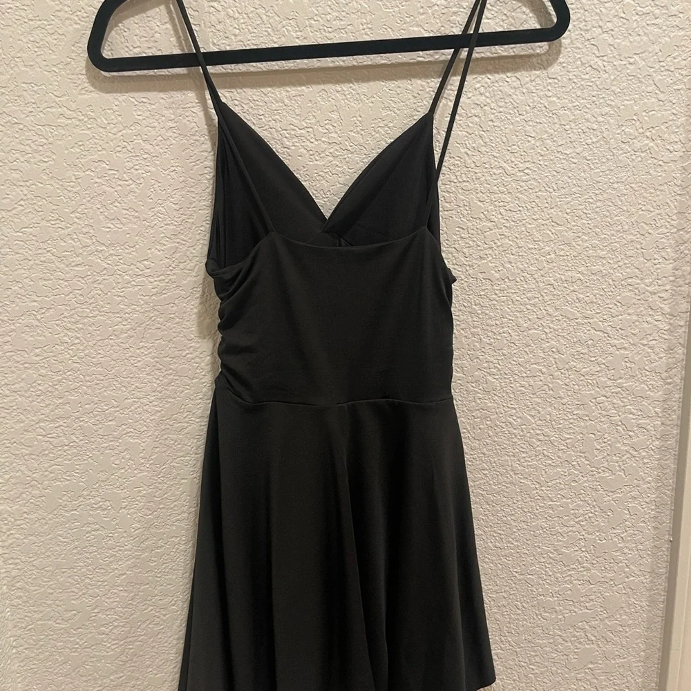 Black ballet thin Strap Dress - Picture 4 of 4